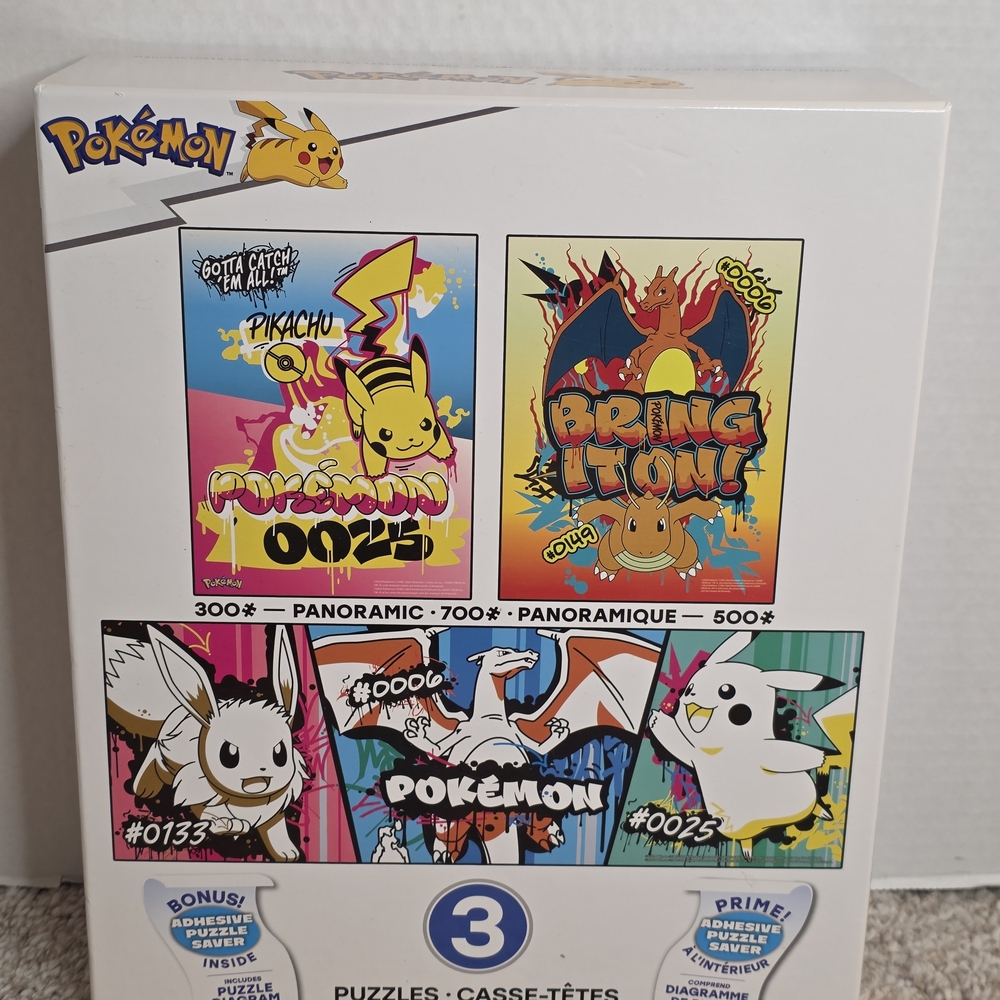 Pokemon Puzzle Set - Multicolor
